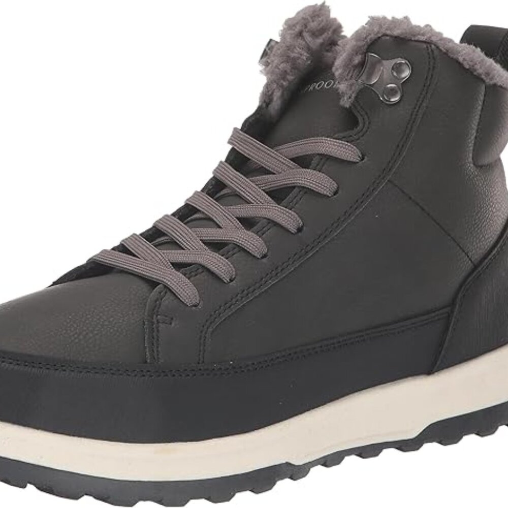 Weatherproof LogJam Boots Winter Snow Sneaker Boots Size 11 Dark Gray